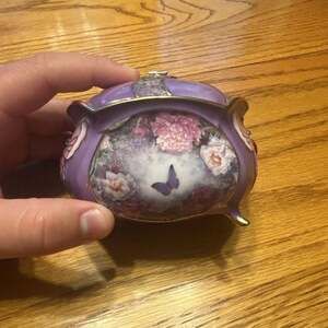 Ardleigh Elliott Enchanted Wings Porcelain Music Box by Lena Liu